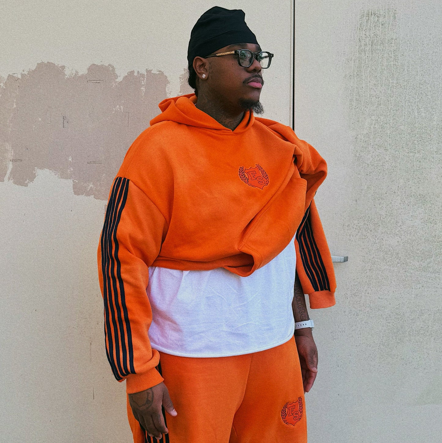 Orange FDO Hoodie (Ready to Ship)