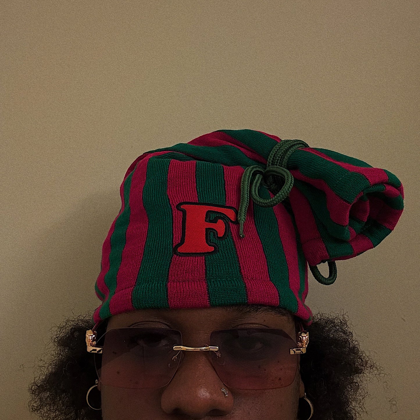 Barney Pinstripe Beanie