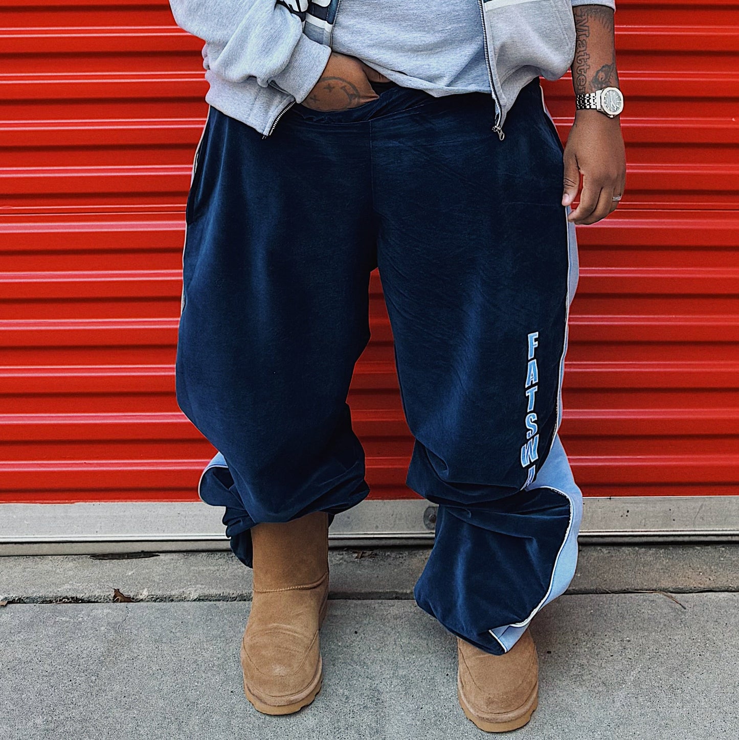 Carolina Velour Pants (Ready to Ship)