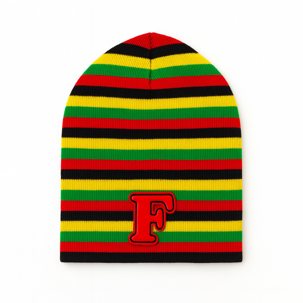 Jamrock Beanie – Vintage Cotton Slouchy Beanie | itsfatswag