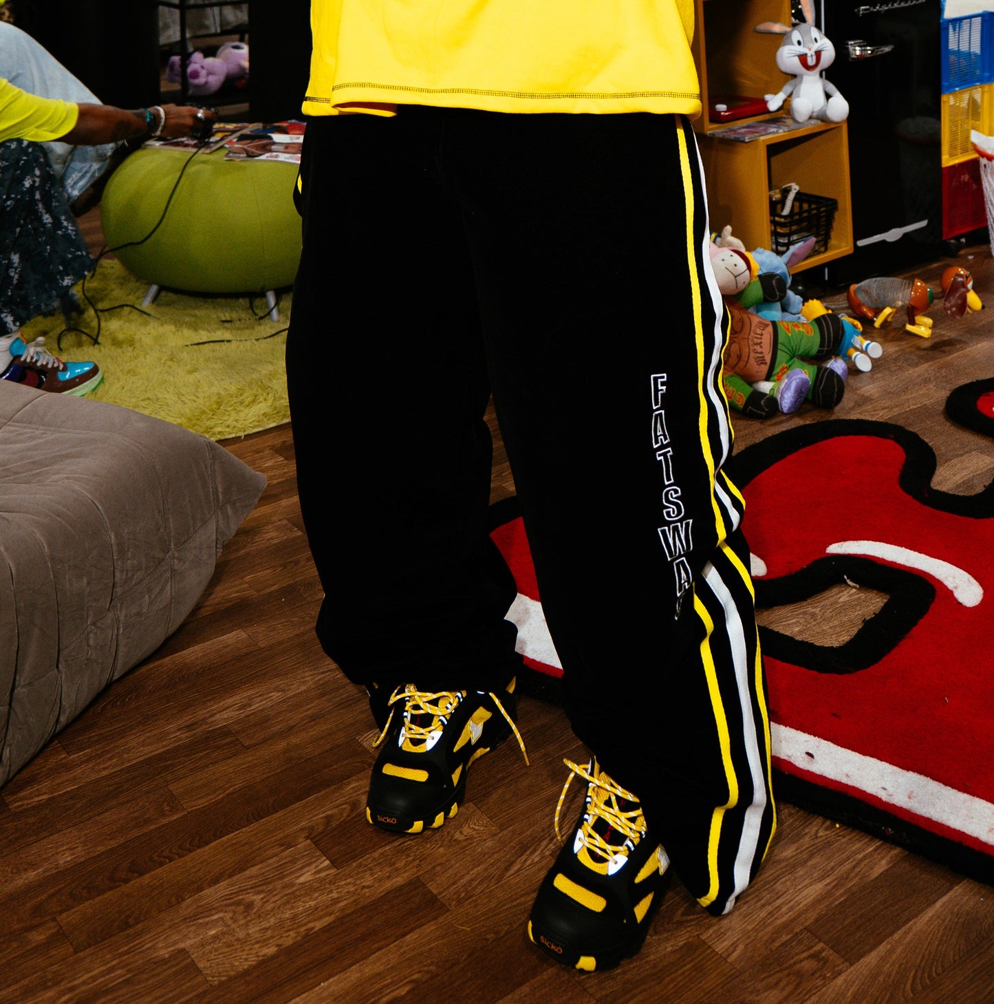 Bumble Velour Pants (Ready to Ship)