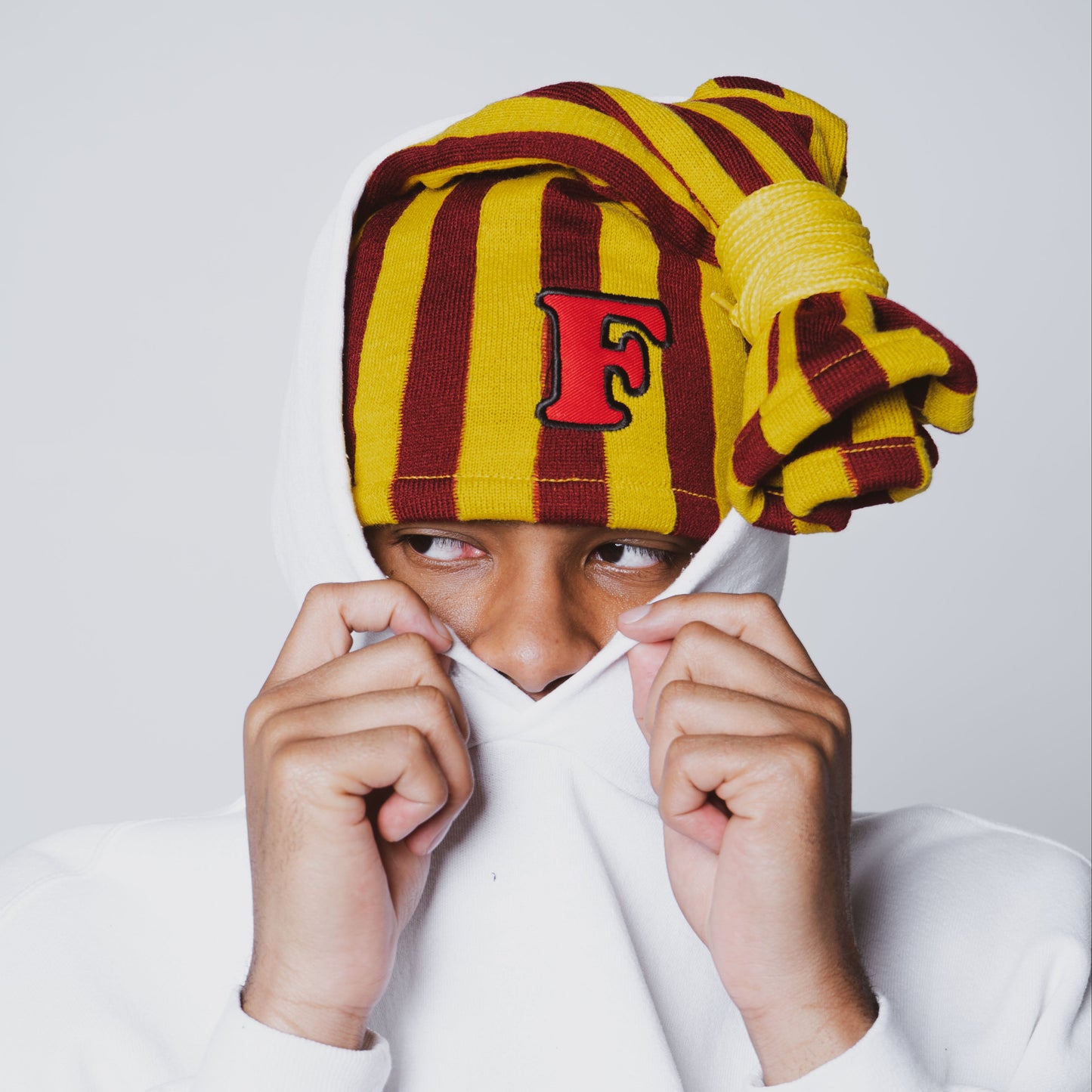 Trojan Pinstripe Beanie