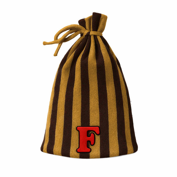 Coffee Pinstripe Beanie – Vintage Cotton Beanie | itsfatswag