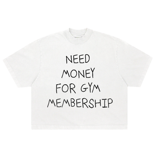 White Membership Tee (Ready to Ship)