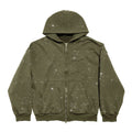 Moissanite Zip Up